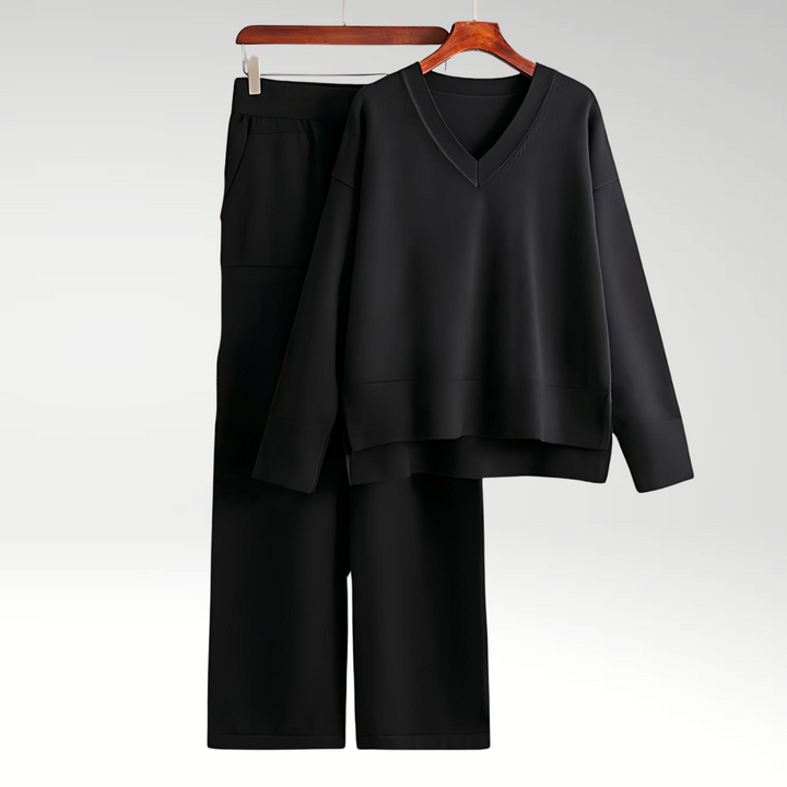 AVA & GRACE NYC™ | Chic V-Neck Set