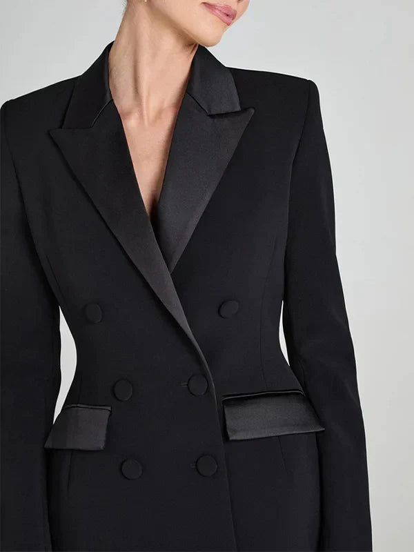 AVA & GRACE NYC™ | Stylish Satin Blazer