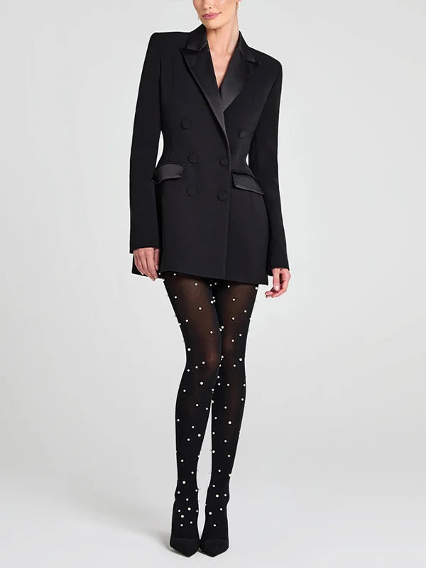 AVA & GRACE NYC™ | Stylish Satin Blazer