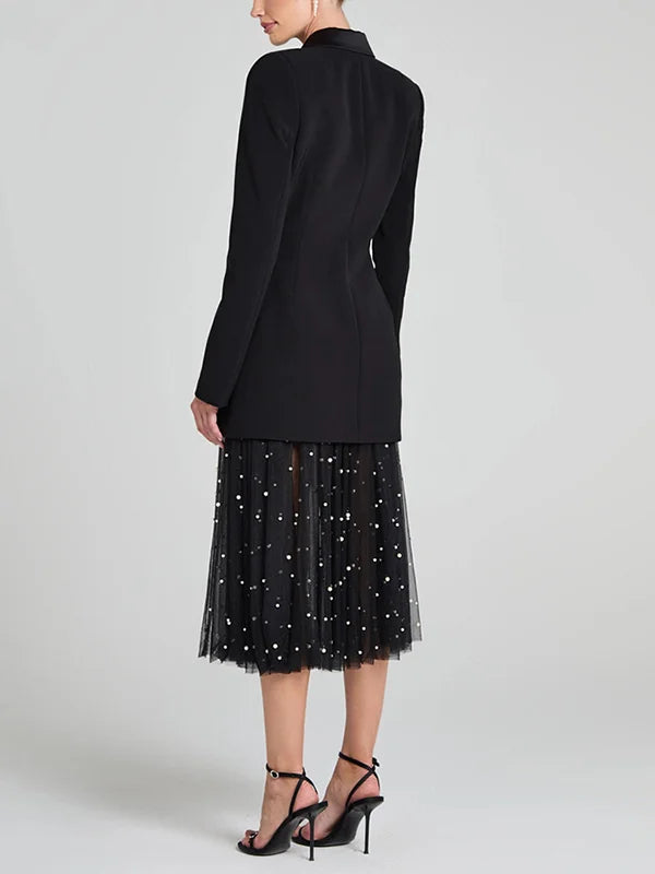 AVA & GRACE NYC™ | Stylish Satin Blazer