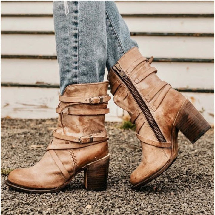 AVA & GRACE NYC™ | Olive Broadway Boot