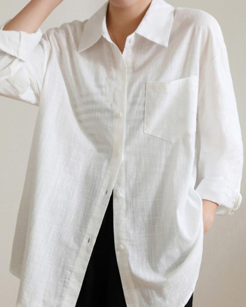 AVA & GRACE NYC™ | Effortless Shirt Dress Blouse